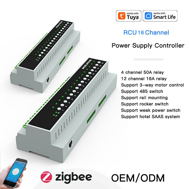 Pengontrol Catu Daya Relay 16  - Tuya Smart ulasan dan harga