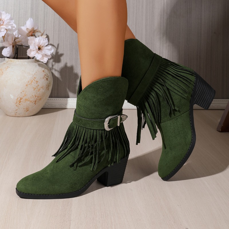 Sepatu Boots Wanita Model Retr - Tasmota ulasan dan harga