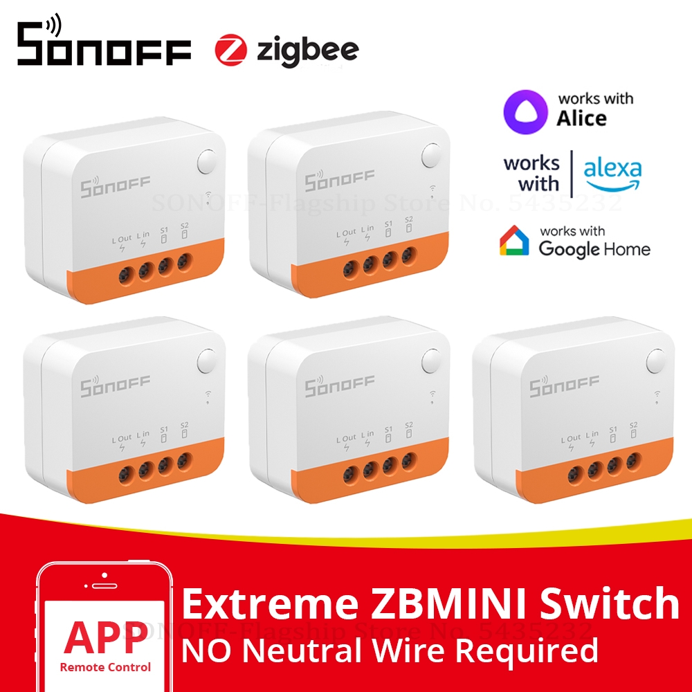 Modul Saklar Pintar DIY Zigbee - Sonoff Mini R4 ulasan dan harga