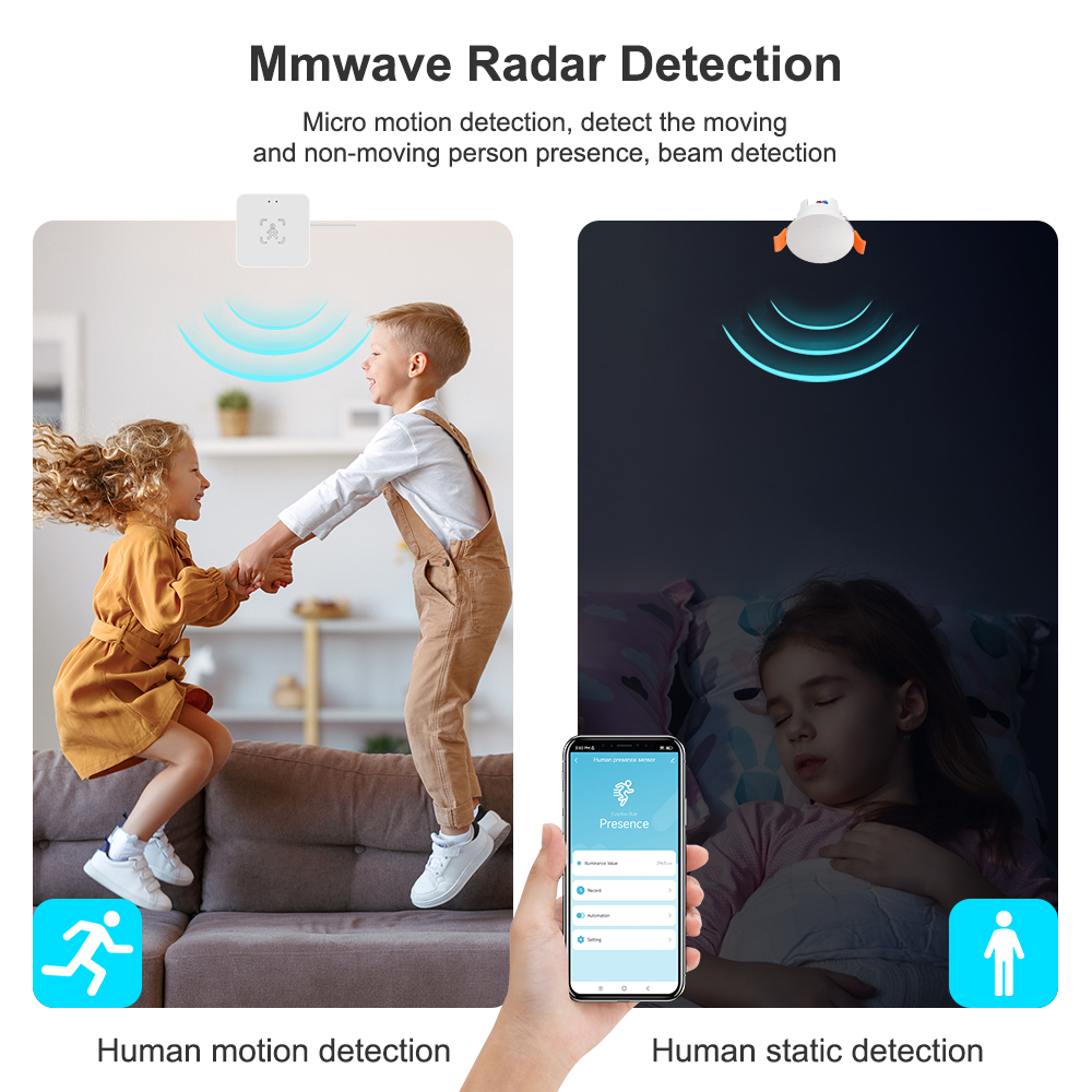 ZigBee MmWave Radar kehadiran  - Tasmota ulasan dan harga